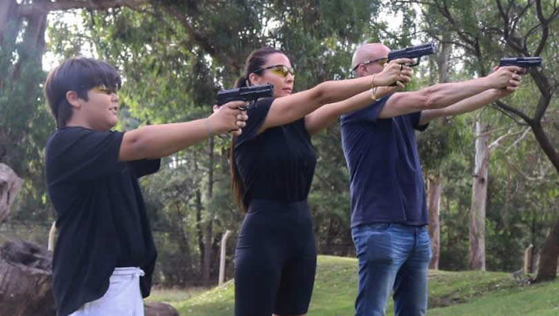 Tiro al blanco con Airsoft